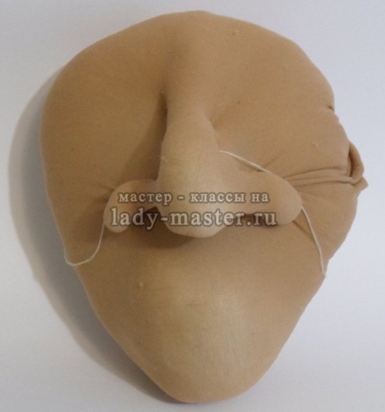 Баба Яга своими руками в ступе в чулочной технике с фото и видео