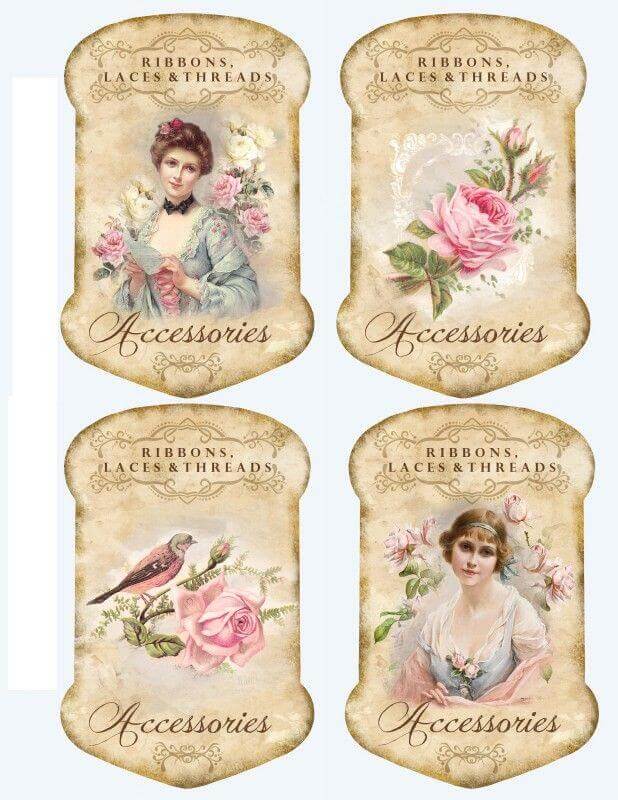 Бобины и держатели для мулине