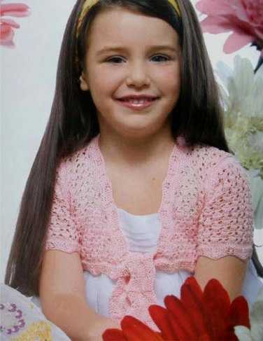 Болеро из травки: подборка выкроек детской и женской модели