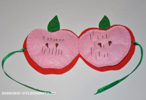 Игольница из фетра книжка
