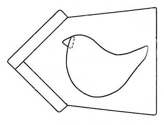 Как сделать птичку из ткани своими руками: выкройка, схема изготовления