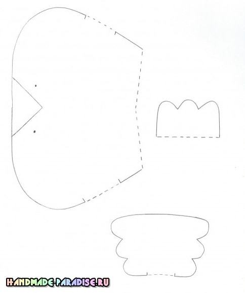 Как сделать птичку из ткани своими руками: выкройка, схема изготовления