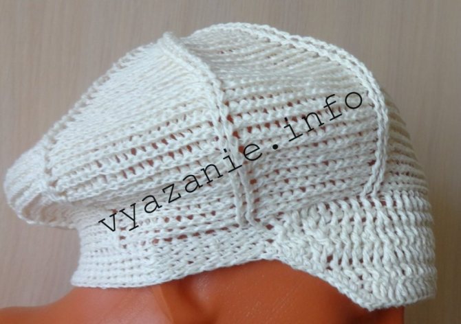 кепка крючком