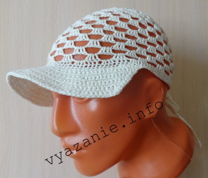 кепка женская под хвост