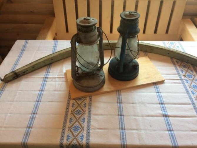 Копоть на керосиновых лампах