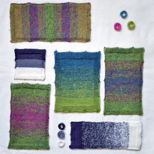 Меланжевая пряжа и работа с ней при вязании спицами как украсить изделие