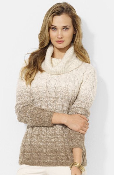 Меланжевая пряжа и работа с ней при вязании спицами как украсить изделие