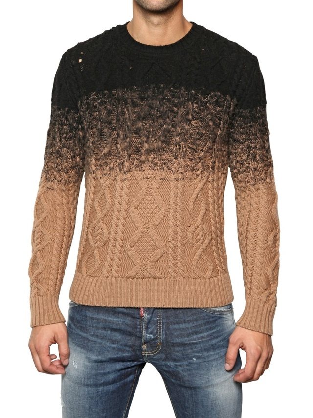 Меланжевая пряжа и работа с ней при вязании спицами как украсить изделие