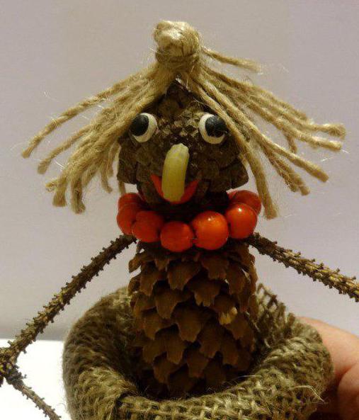 поделки баба яга