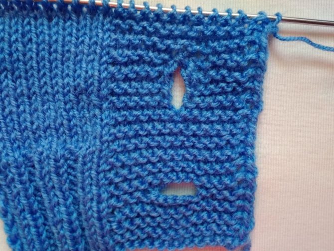 Пошаговая инструкция, как связать планку для кофты спицами под пуговицы