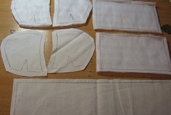 Ворс должен быть направлен вниз