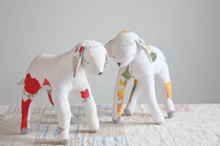 выкройка игрушки козы