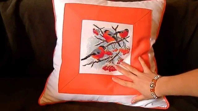 Вышивка крестом снегири и красивая подборка схем