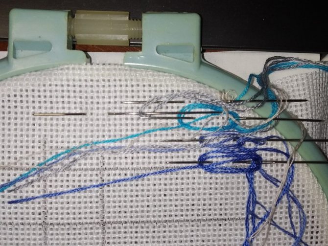 вышивка парковкой