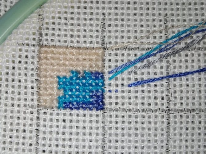 вышивка парковкой