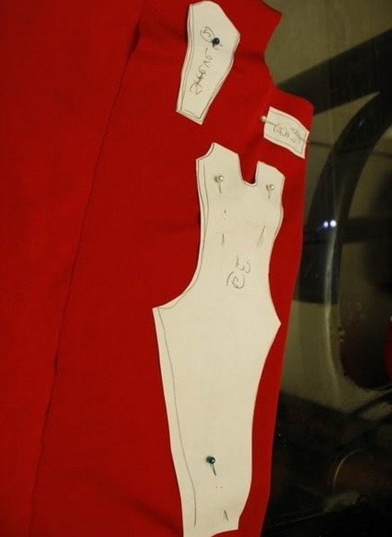 ырезаем бумажную основу